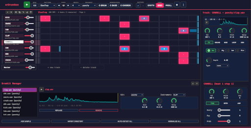 ordrumbox v2 screenshot